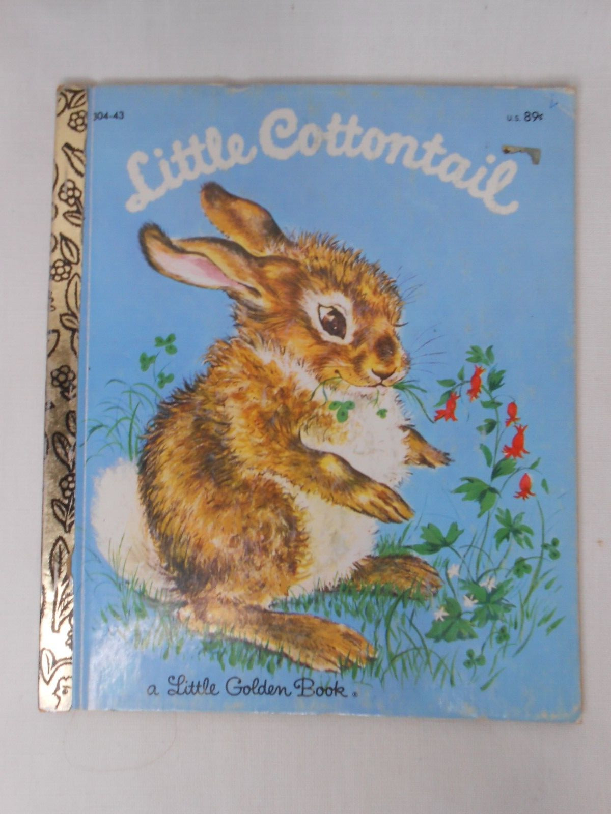 LITTLE COTTONTAIL 1982 16TH PRINTING CARL MEMLING A LITTLE GOLDEN BOOK VG JE04