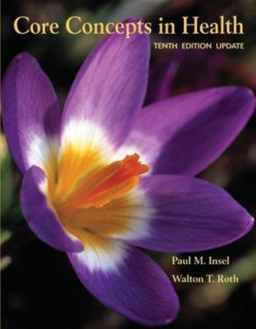 Core Concepts in Health Update Paperback Walton T., Insel, Paul M