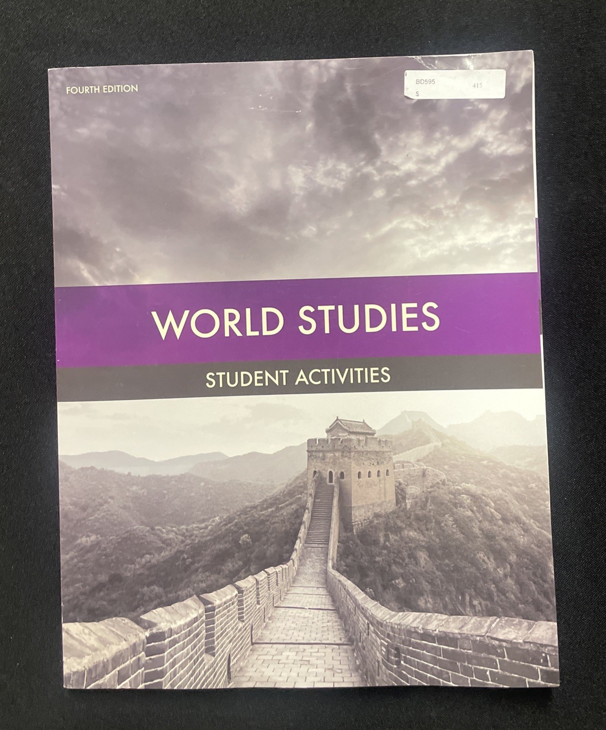 7th Grade BJU World Studies Student Activities Manual 4th Edition, Activity Book