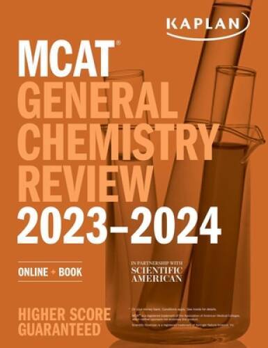 MCAT General Chemistry Review 2023-2024: Online Book (Kaplan Test Prep) – GOOD