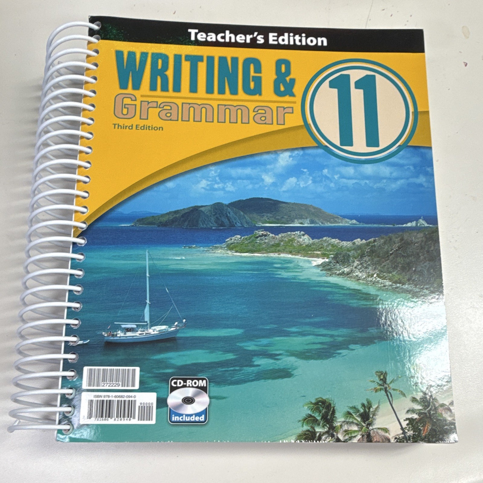 Writing & Grammar 11 3rd Ed Teacher’s Edition Ring/Wire Bound CD-ROM 272229