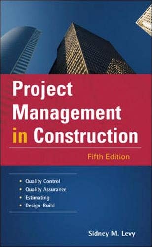 Project Management in Construction – hardcover Levy, Sidney