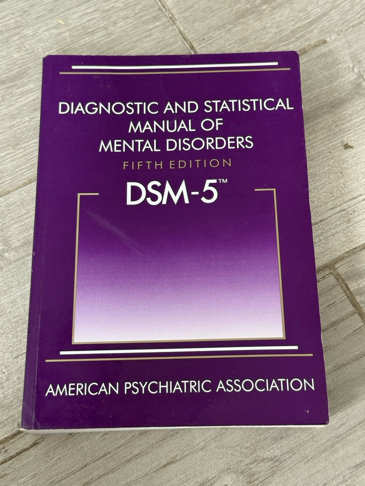 🌟 DIAGNOSTIC AND STATISTICAL MANUAL OF MENTAL DISORDERS DSM-5 2013 PB 5th Ed