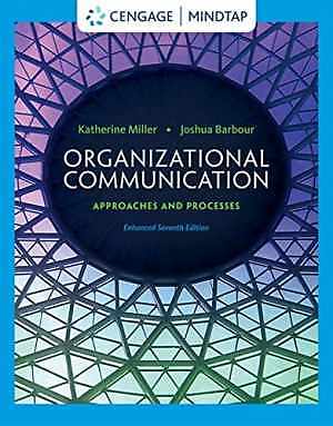 Organizational Communication: – Hardcover, by Miller Katherine Barbour – Good
