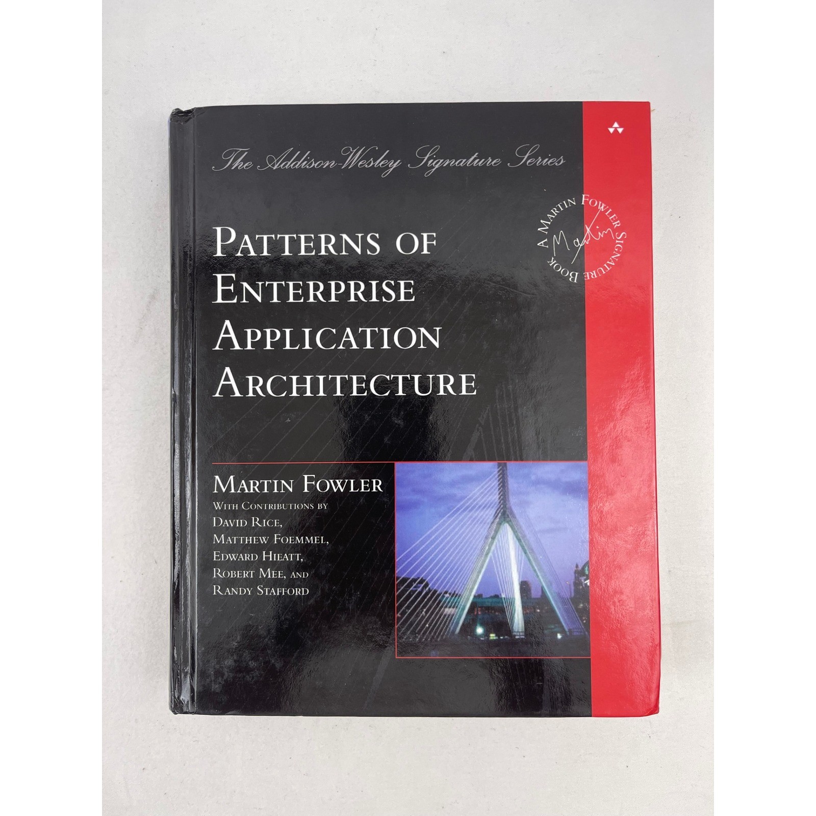 Addison-Wesley Patterns of Enterprise Application Architecture Martin Fowler