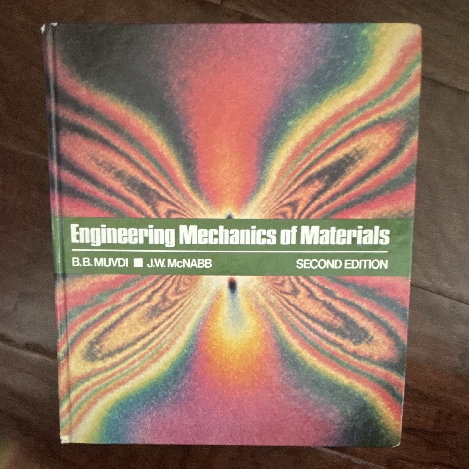 Engineering Mechanics of Materials 2nd Ed by B. B. Muvdi & J. W. McNabb HC