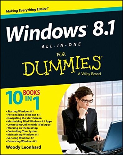 Windows 8.1 All-in-One For Dummies by Leonhard, Woody (paperback)