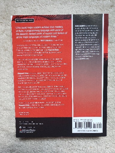 Eloquent Ruby Addison-Wesley Professional Series Paperback Book New Olsen Code