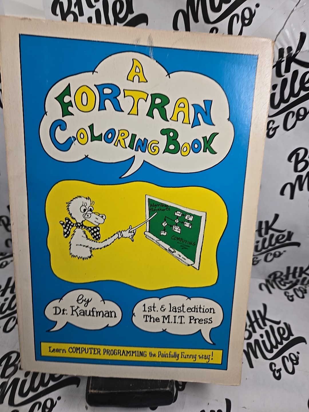 A Fortran Coloring Book – Softcover By Dr. Kaufman, MIT Press