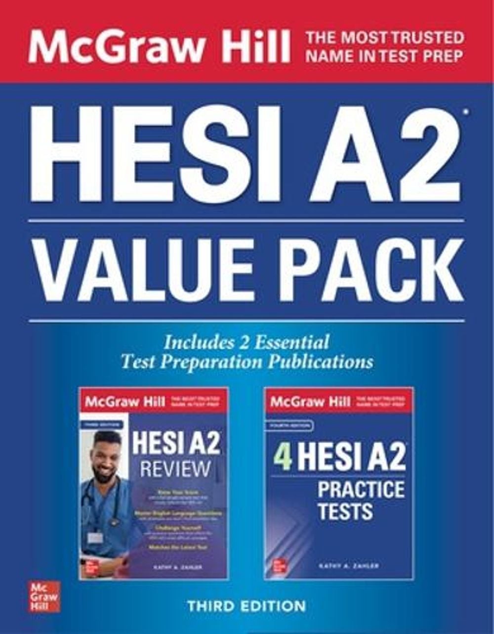 McGraw Hill HESI A2 Value Pack, Third Edition by Kathy A. Zahler