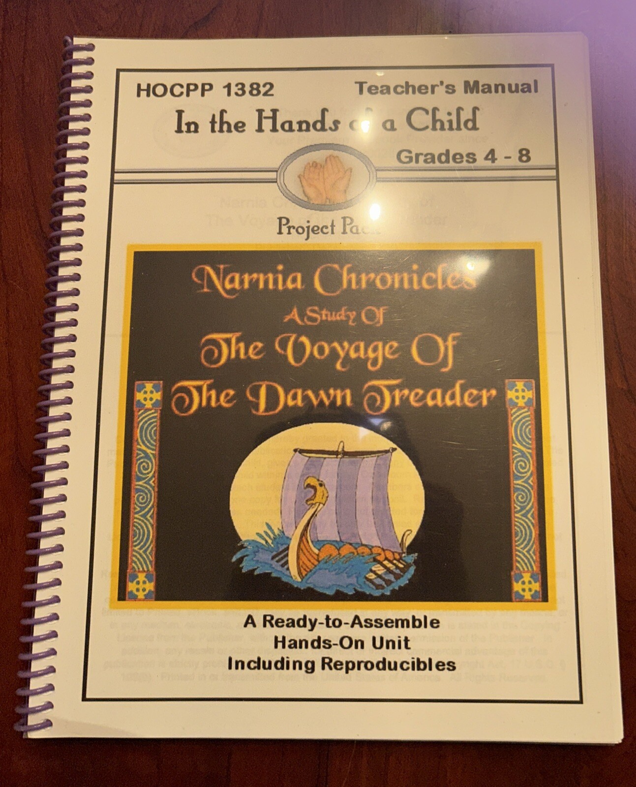NARNIA CHRONICLES The Voyage of the Dawn Treader In the Hands of a Child Lapbook