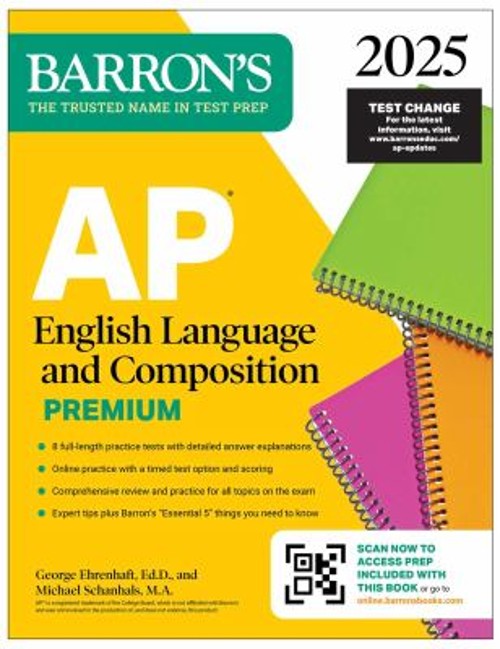 AP English Language and Composition Premium, 2025: Prep Book with