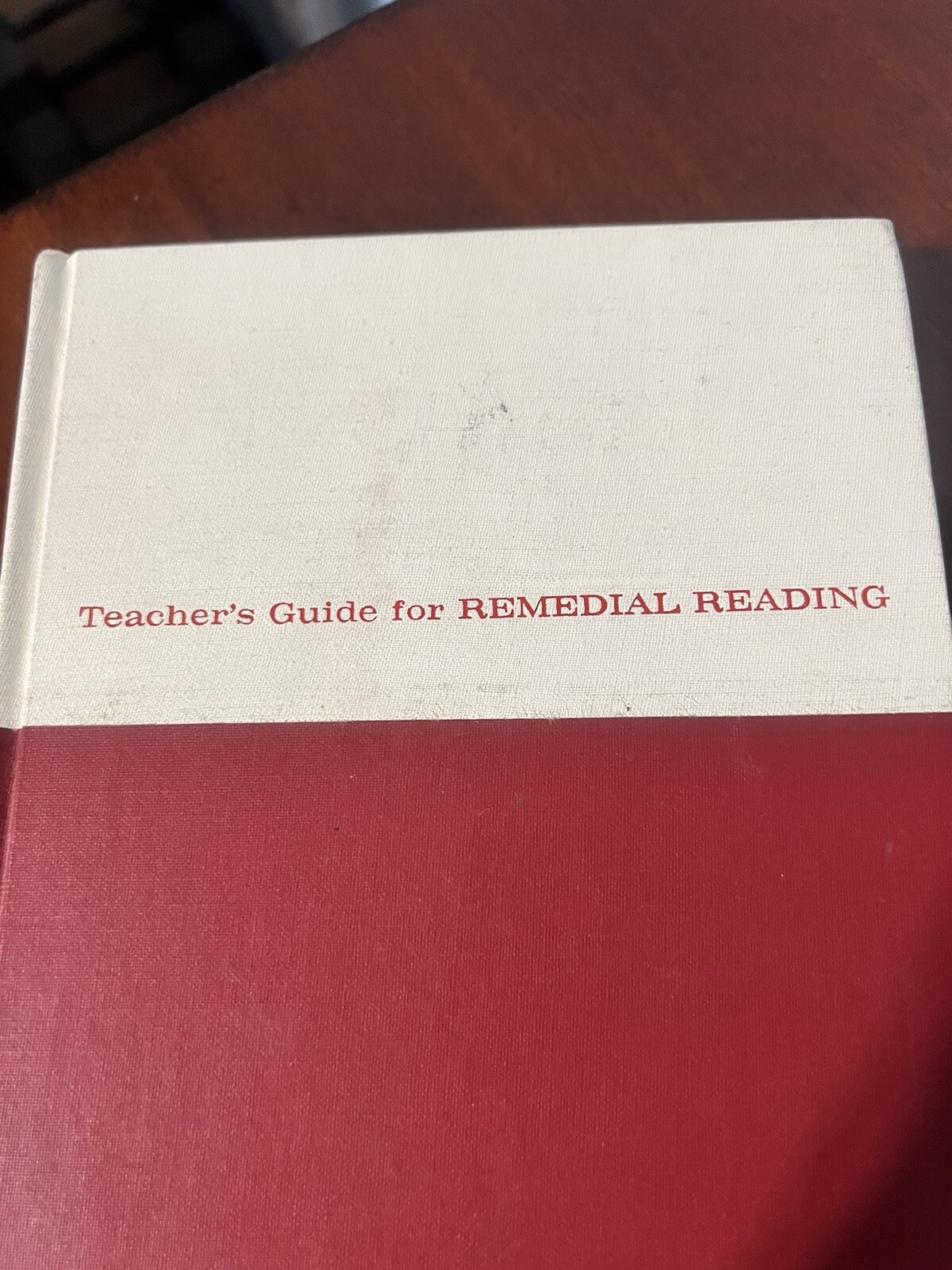Teachers Guide For Remedial Reading William Kottmeyer 1959 Hardcover Textbook