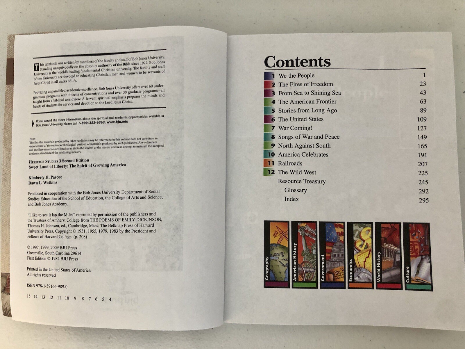 BJU Press Heritage Studies 3 Student Textbook Second Edition