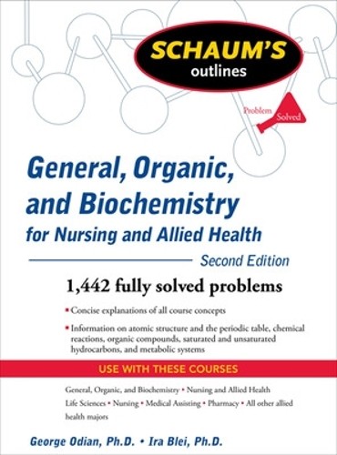 George Odian Ir Schaum’s Outline of General, Organic, an (Paperback) (UK IMPORT)