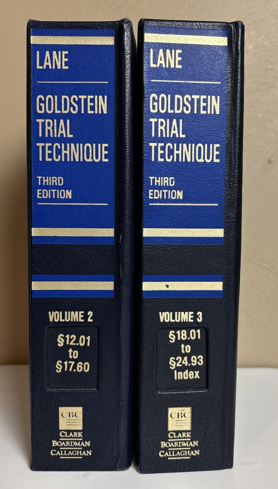 Goldstein Trial Technique 3rd Edition Volumes 2-3