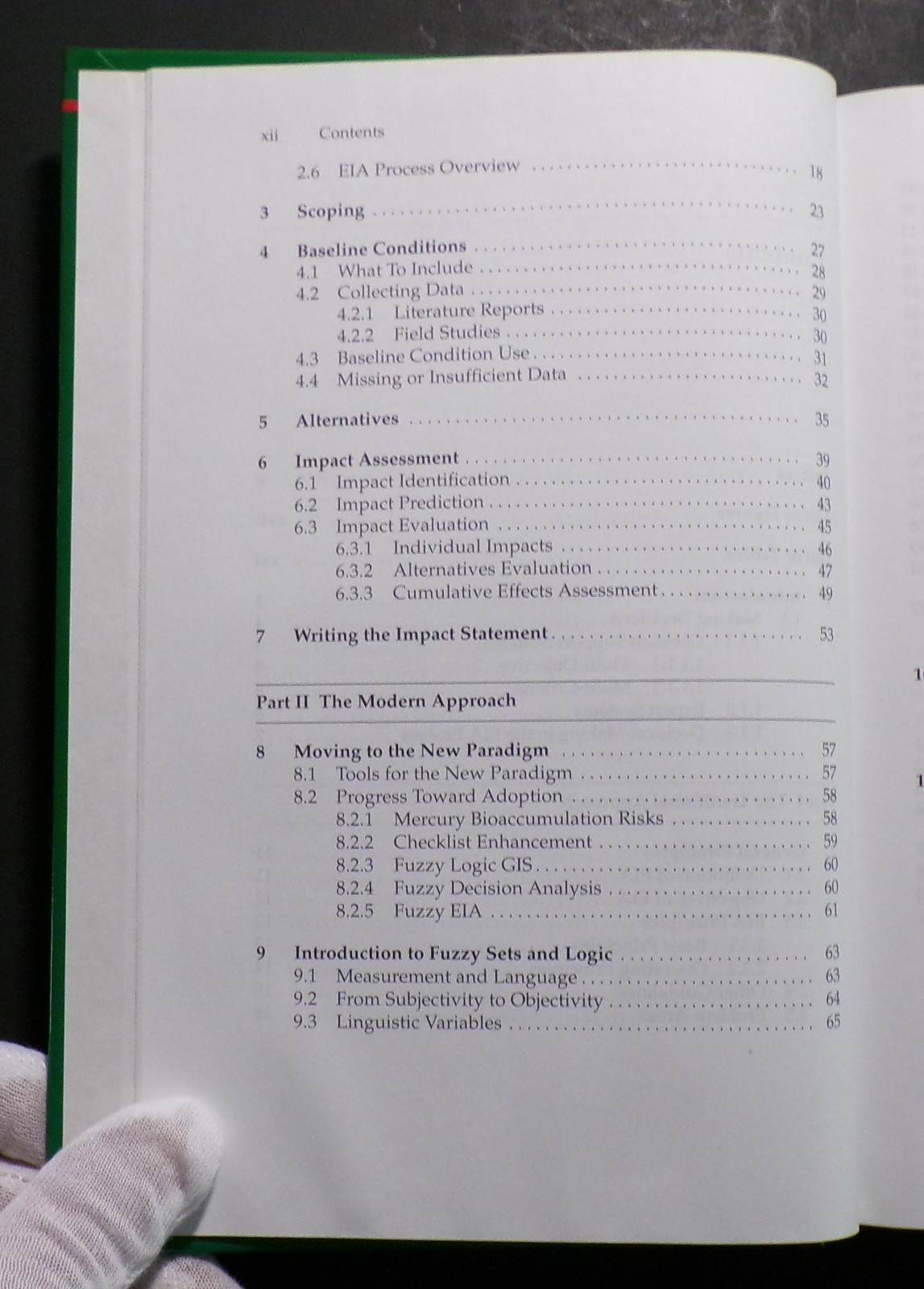 Quantifying Environmental Impact Assessments Using Fuzzy Logic Hardcover Clean