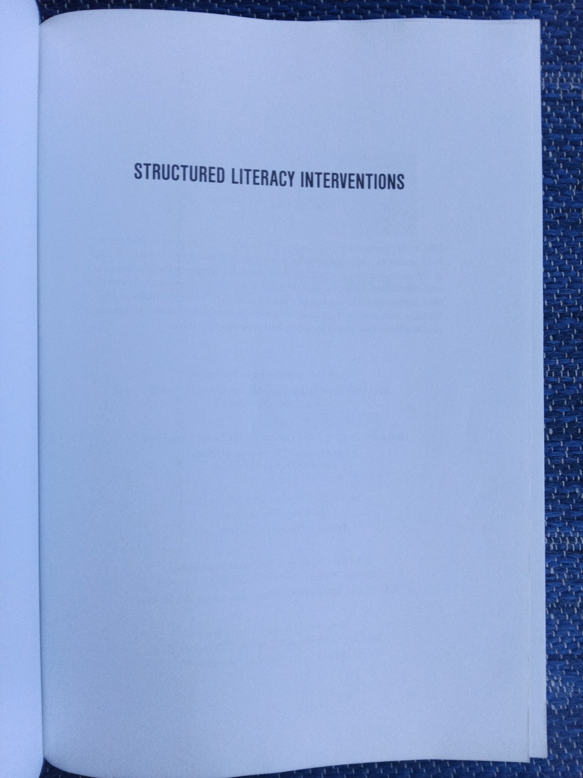Structured Literacy Interventions: Teaching Students with Reading Difficu – GOOD