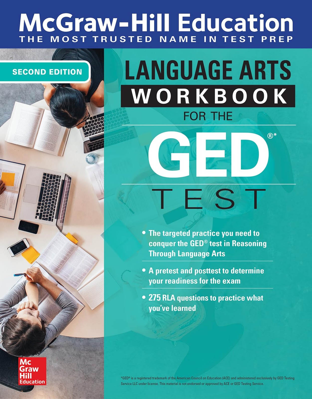 McGraw-Hill Education Language Arts Workbook for the GED Test, Second Editio…