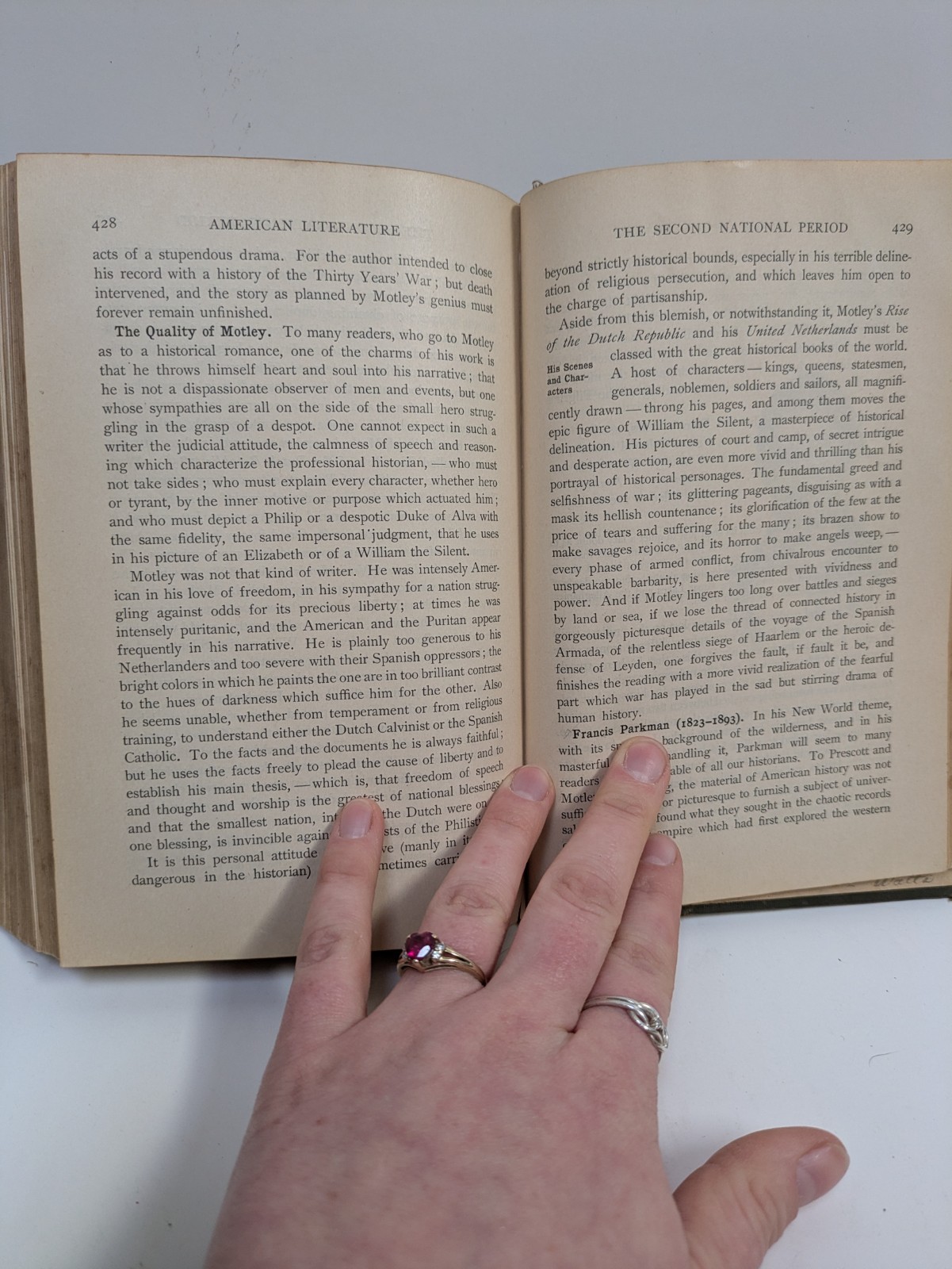 American Literature by William J. Long 1913 Ginn and Company 1st Edition Book