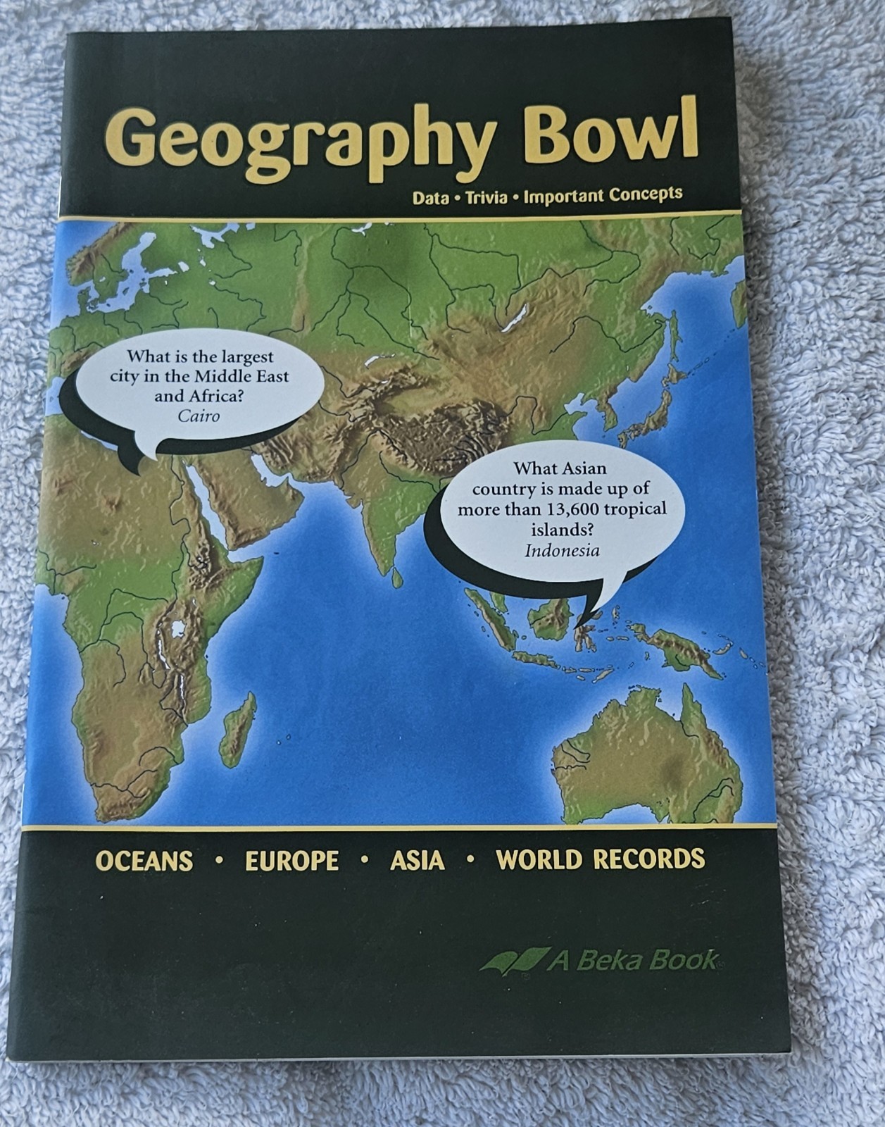 A Beka Geography Bowl Quiz Team Book – Homeschool CLEAN