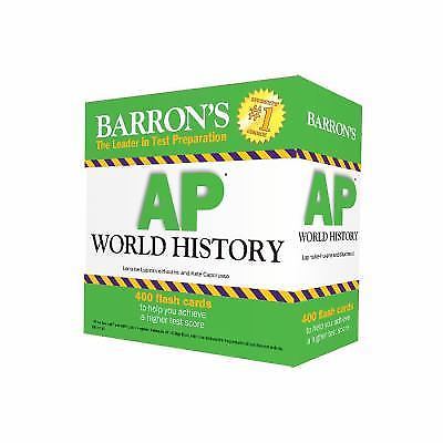 Barron’s Test Prep Ser.: AP World History Flash Cards by Kate Caporusso and…