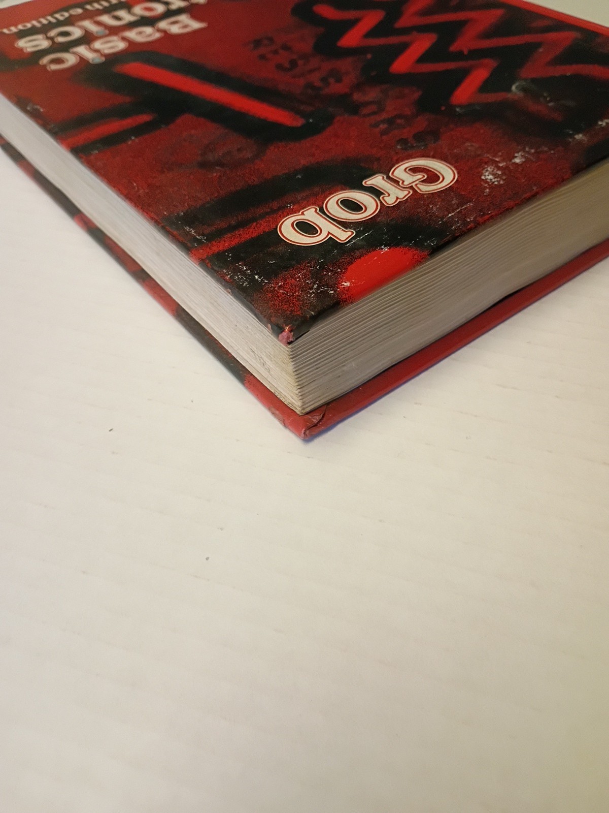Grob Basic Electronics Fourth Hardcover Fourth Edition 1977