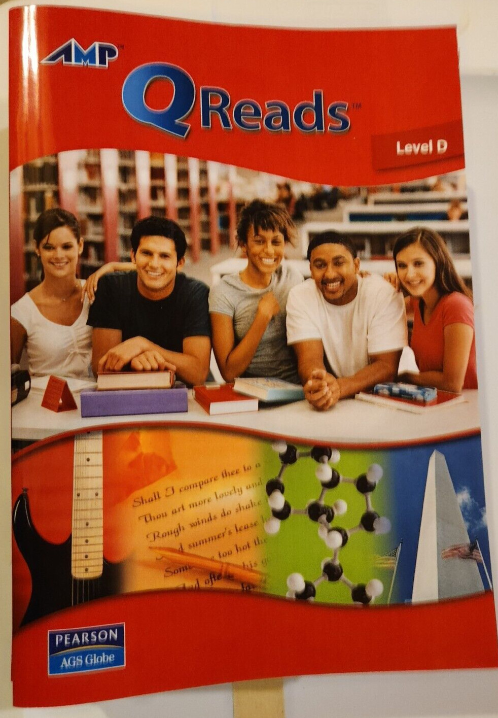 Qreads Student Guide Level D by A. G. S. Secondary (2007, Trade Paperback)