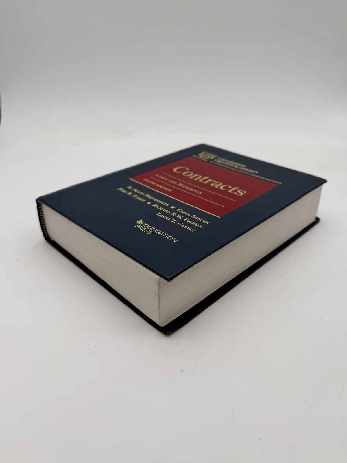 Contracts Cases and Materials, 10th Edition, E. A. Farnsworth Uni Casebook HC