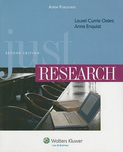 Just Research, Oates, Laurel Currie,Enquist, Anne, 9780735576704