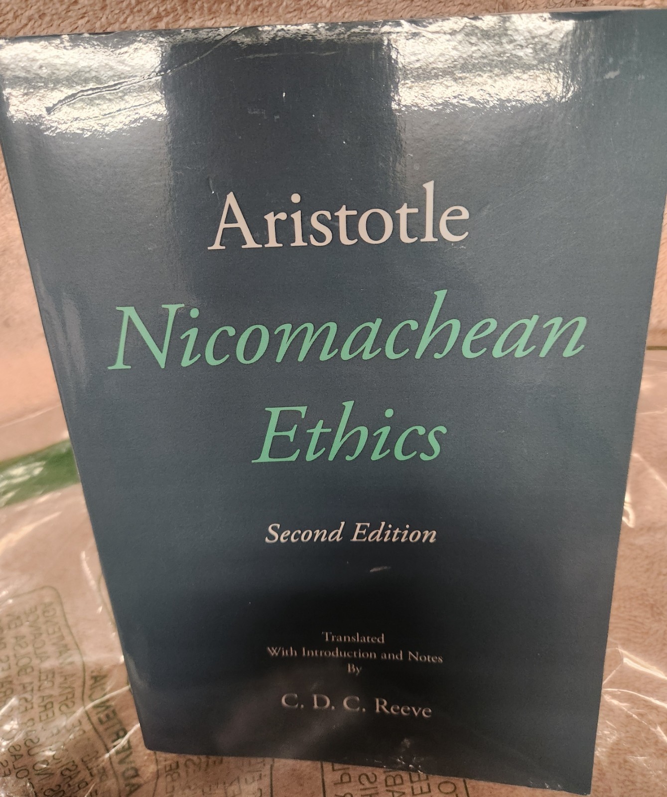 Nicomachean Ethics CDC Reeve Second Edition by Aristotle Paperback 9781647921453