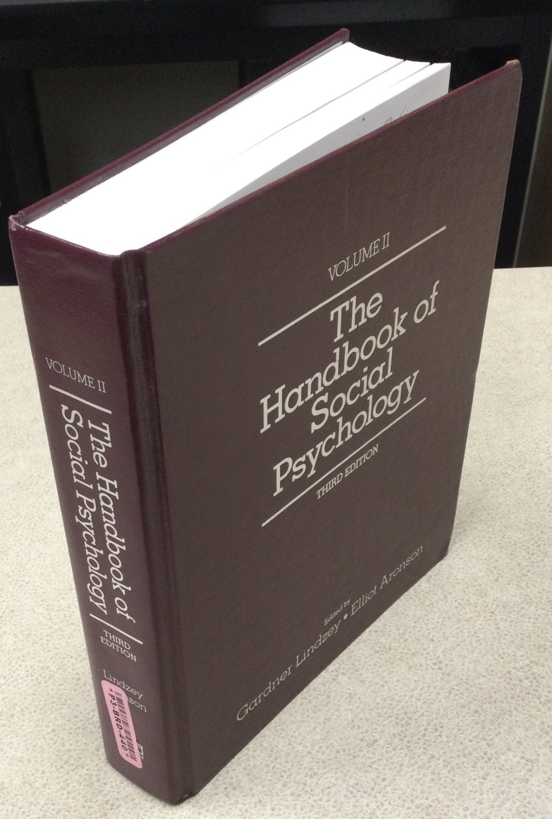 Book – Handbook of Social Psychology, Third Edition Volume II 1985 – Good