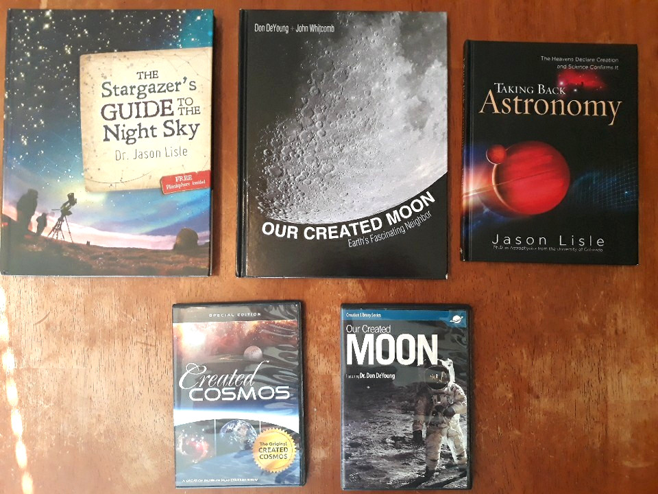 MasterBooks Survey of Astronomy Cirriculum Pack PROMO0133 – 3 books 2 DVDs