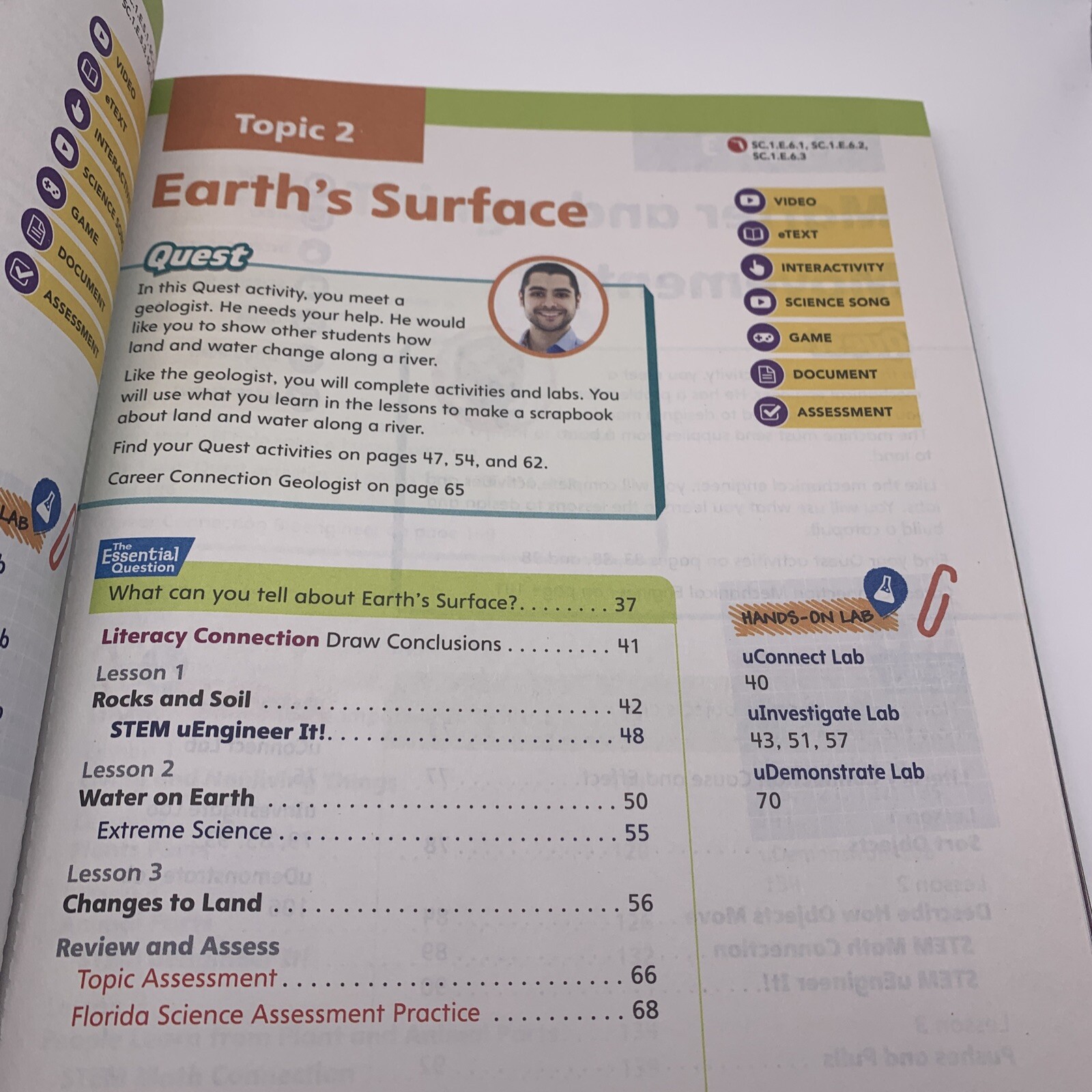 Elevate Science Homeschooling Grade 1 Florida Textbook/Workbook New – No Writing