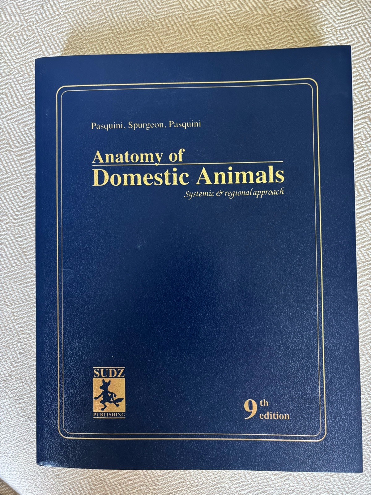 Anatomy Of Domestic Animals Systemic And Regional Approach 9th Edition