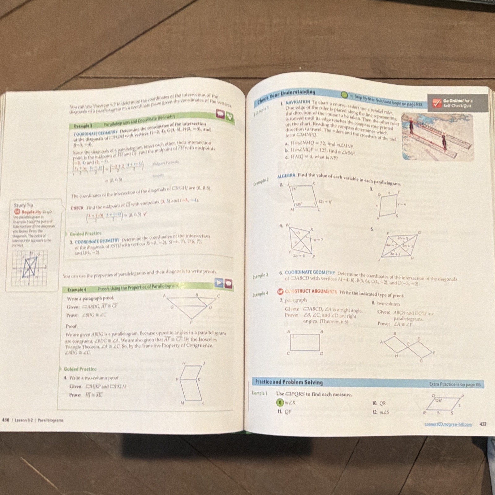 McGraw-Hill Education Glencoe Virginia Geometry Textbook 2019