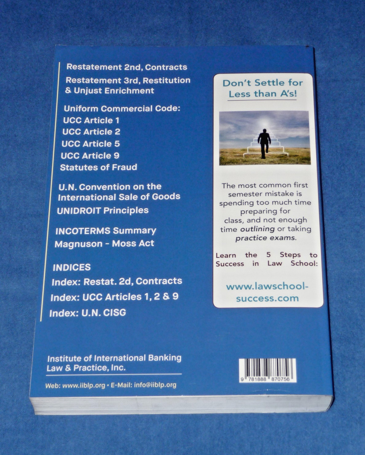 Contracts Texts: Restatement 2D Contracts US UCC Article 2 & CISG – 6th Edition
