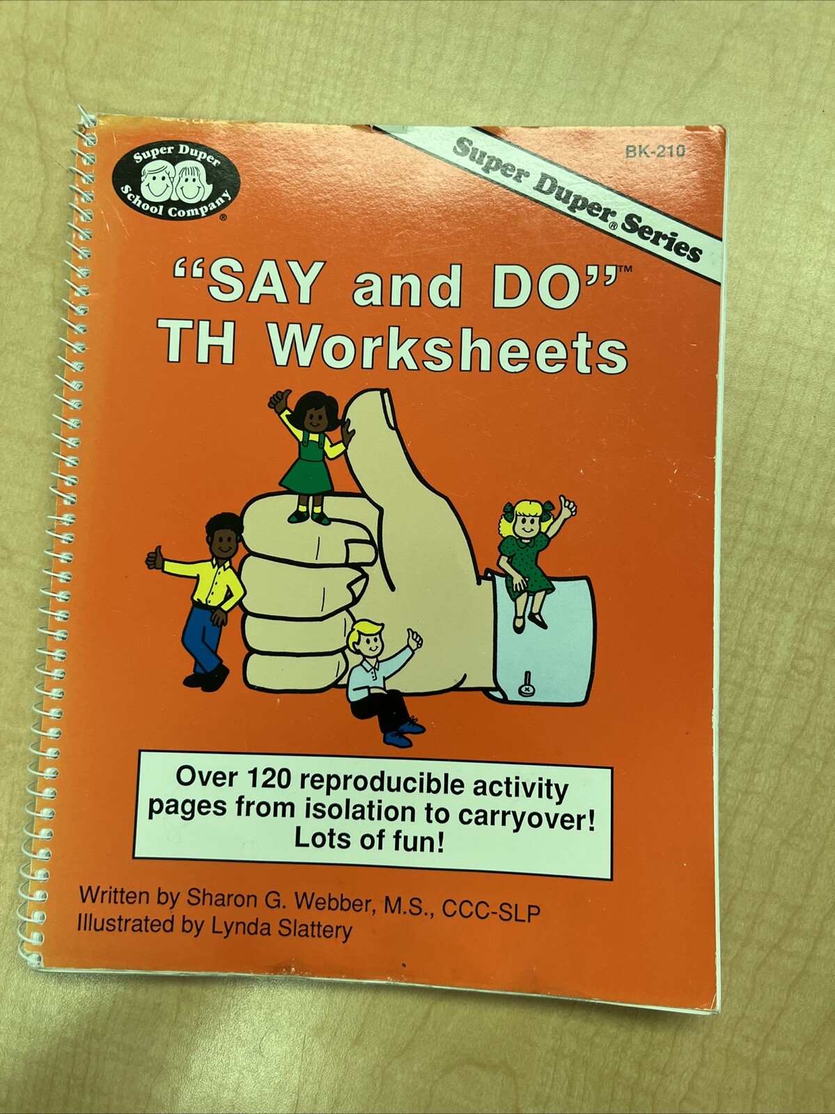 Super Duper Say and Do TH Worksheets
