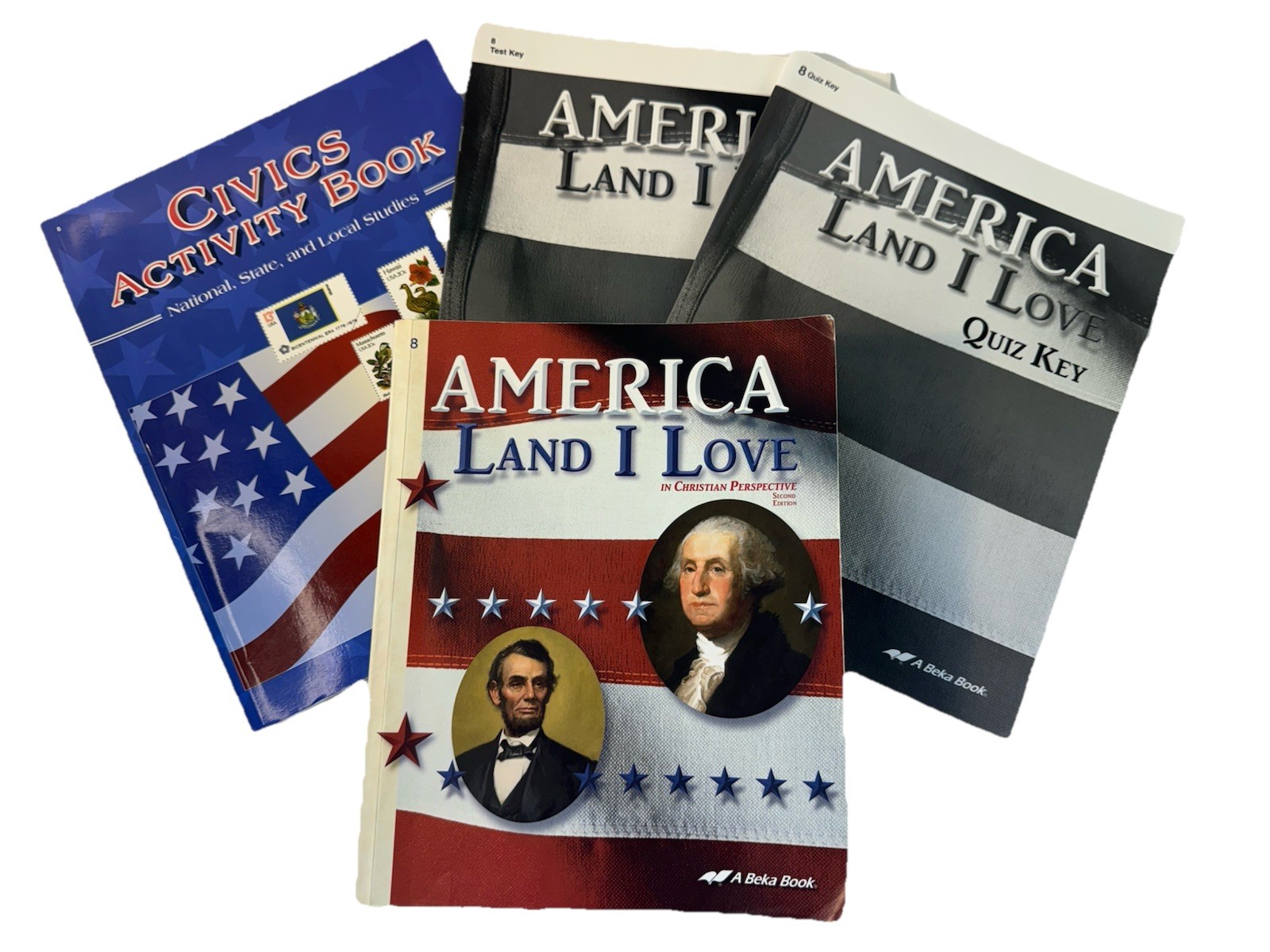 Abeka Christian 8th grade History Curriculum, America Land That I Love, 2nd Edit