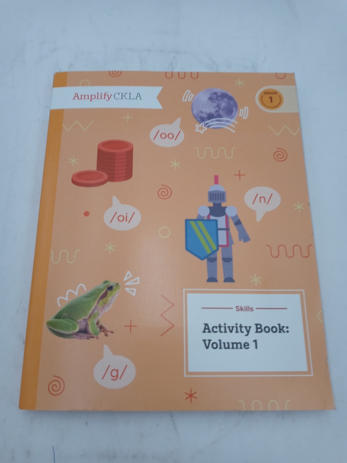 Amplify CKLA Gr 1 Skills Activity Book Vol 1 Unused 9798891800564
