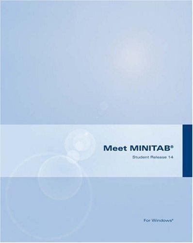 Minitab Student Version 14 for Windows by Minitab Inc. Staff (2004, Trade…