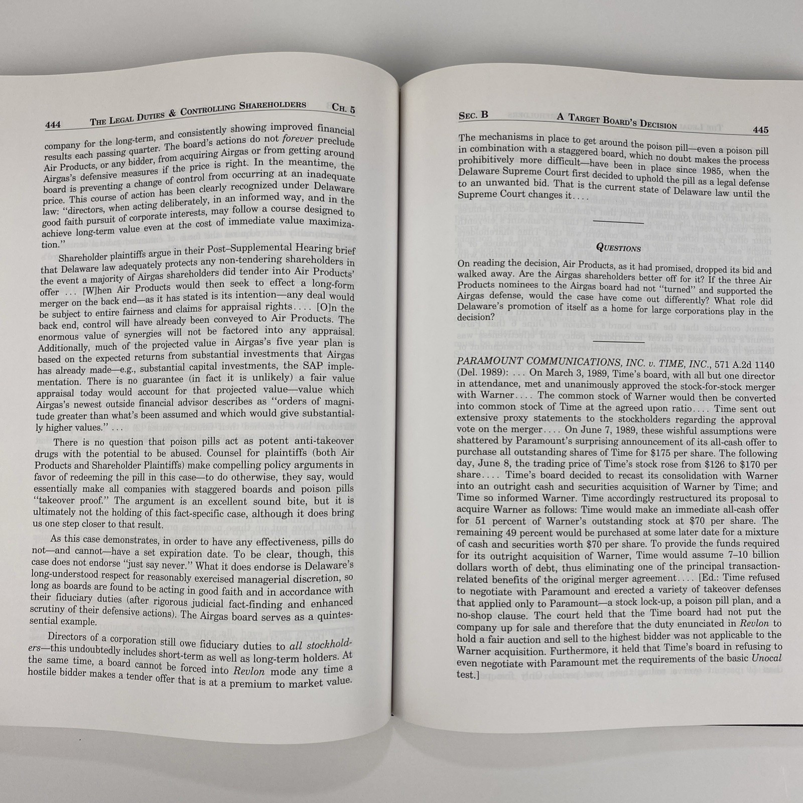The Law of Mergers and Acquisitions, 4th (American Casebook Series) by Oesterle