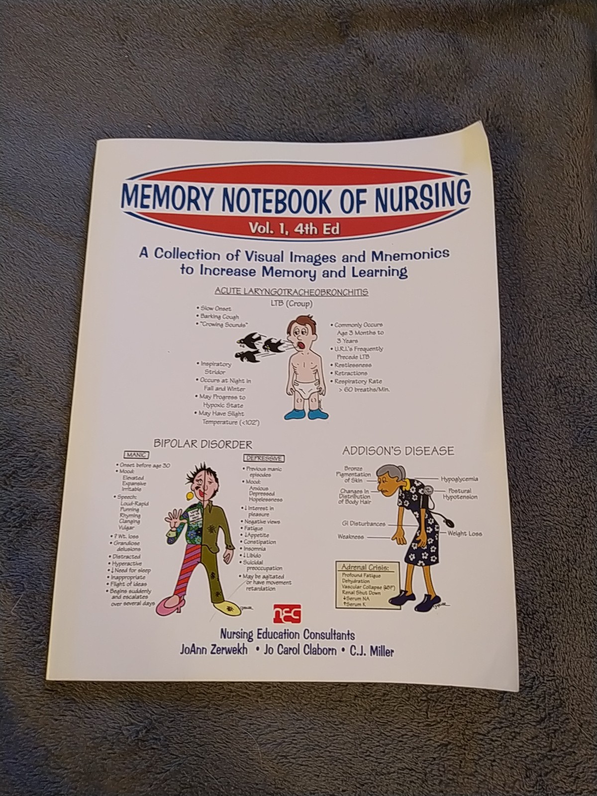 Memory Notebook of Nursing, Vol. 1: A Collection of Visual Images and Mnemon…
