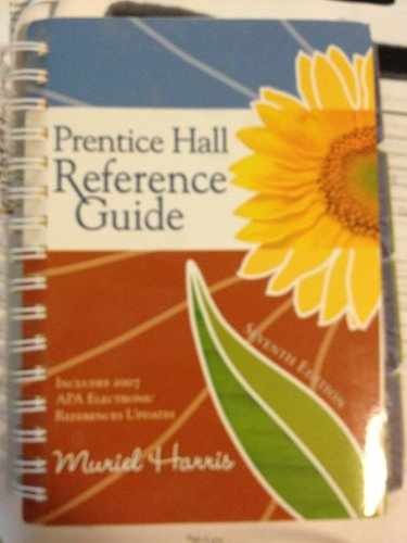 Prentice Hall Reference Guide – Spiral-bound, by Harris Muriel G. – Very Good j