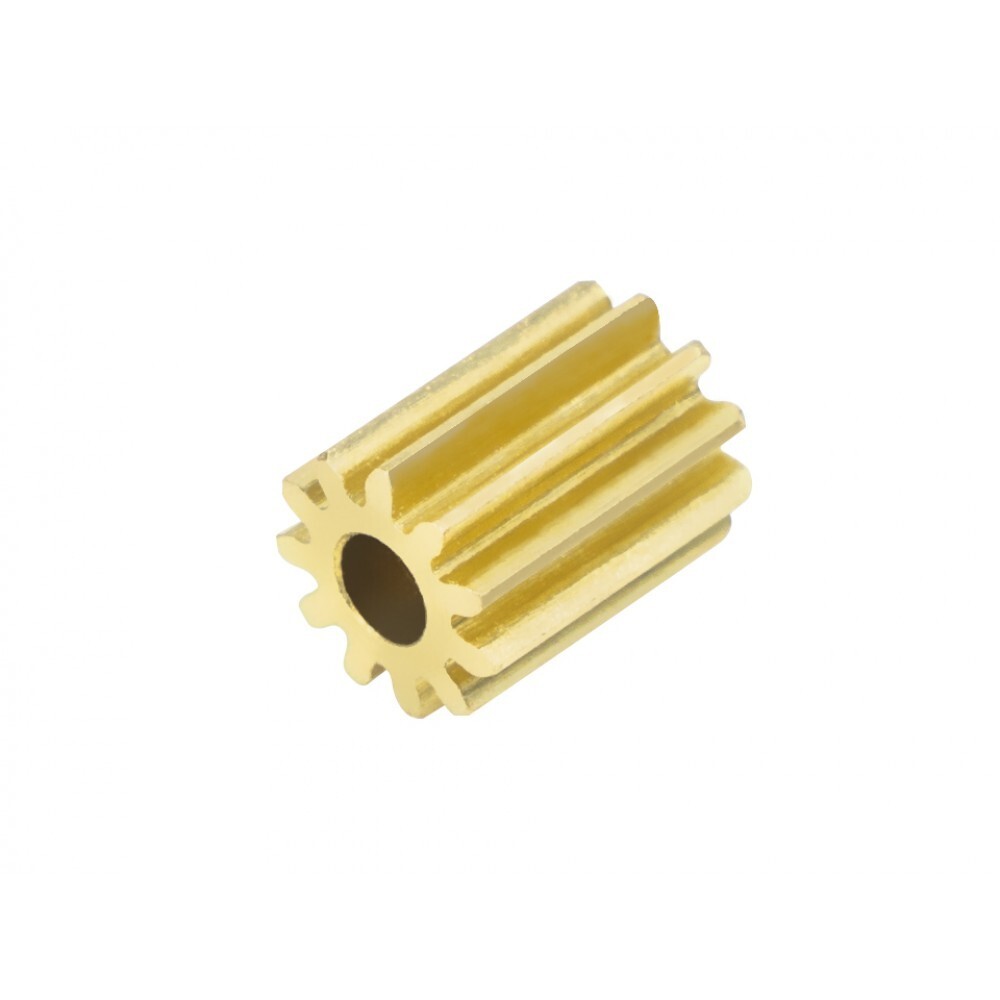 NexxSpeed CNC Brass Pinion 11T 0.3M 1.5mm Bore 5mm Height – AXIAL SCX24