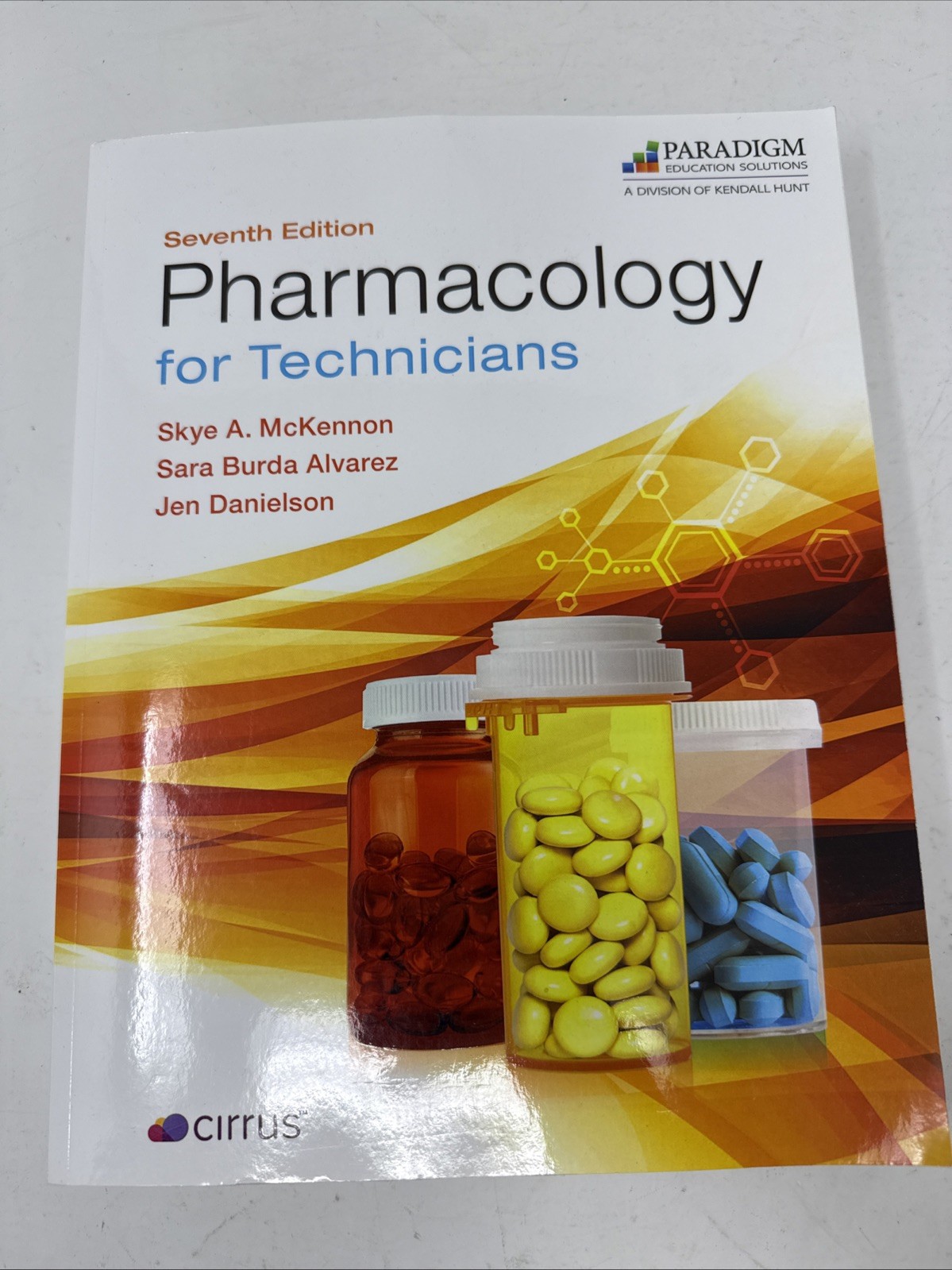 Pharmacology for Technicians 7th Edition Paperback, McKennon Used like New