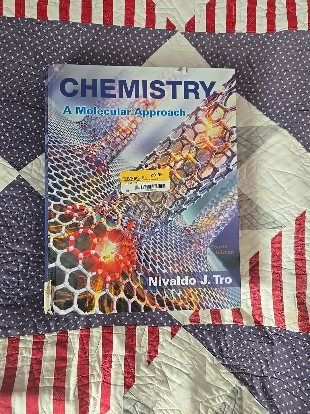 Chemistry : A Molecular Approach by Nivaldo J. Tro (2016, Hardcover)
