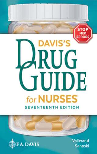 Davis’s Drug Guide for Nurses by Faan Vallerand, April Hazard, PhD, RN: Used