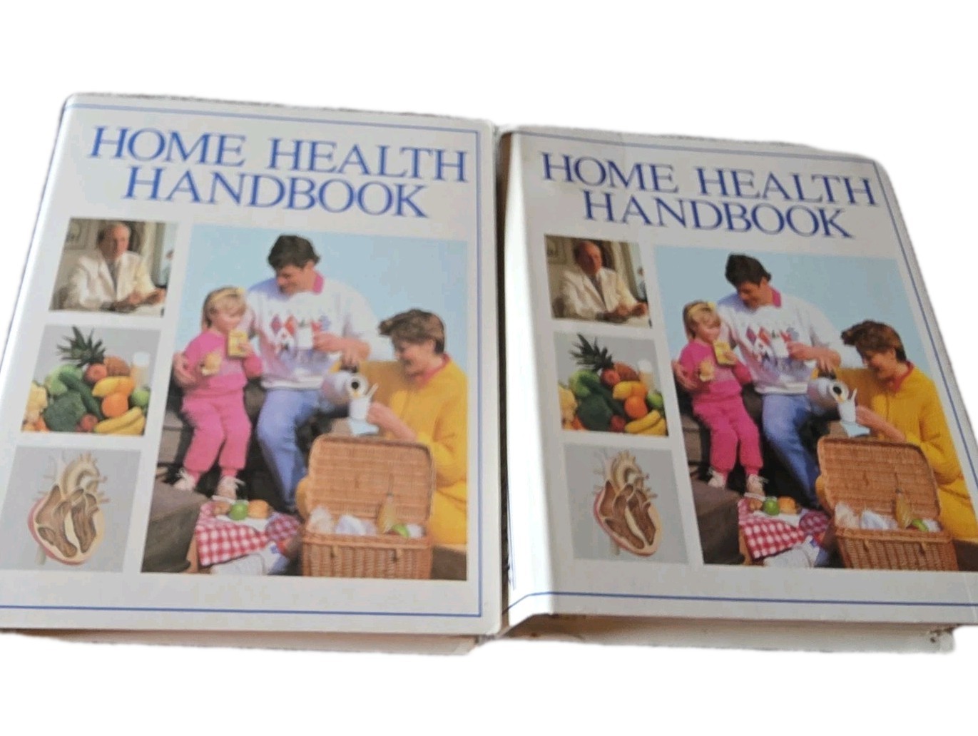 Vintage Home Health Handbook. 2, 3 Ring Binders.
