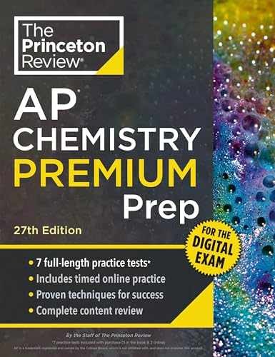 Princeton Review AP Chemistry – Paperback, by The Princeton Review – Very Good